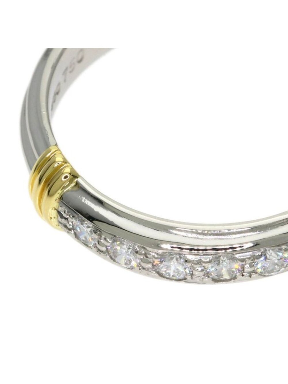 Dior Diamond Combination Ring 18k Yellow Gold - Picture 9 of 10